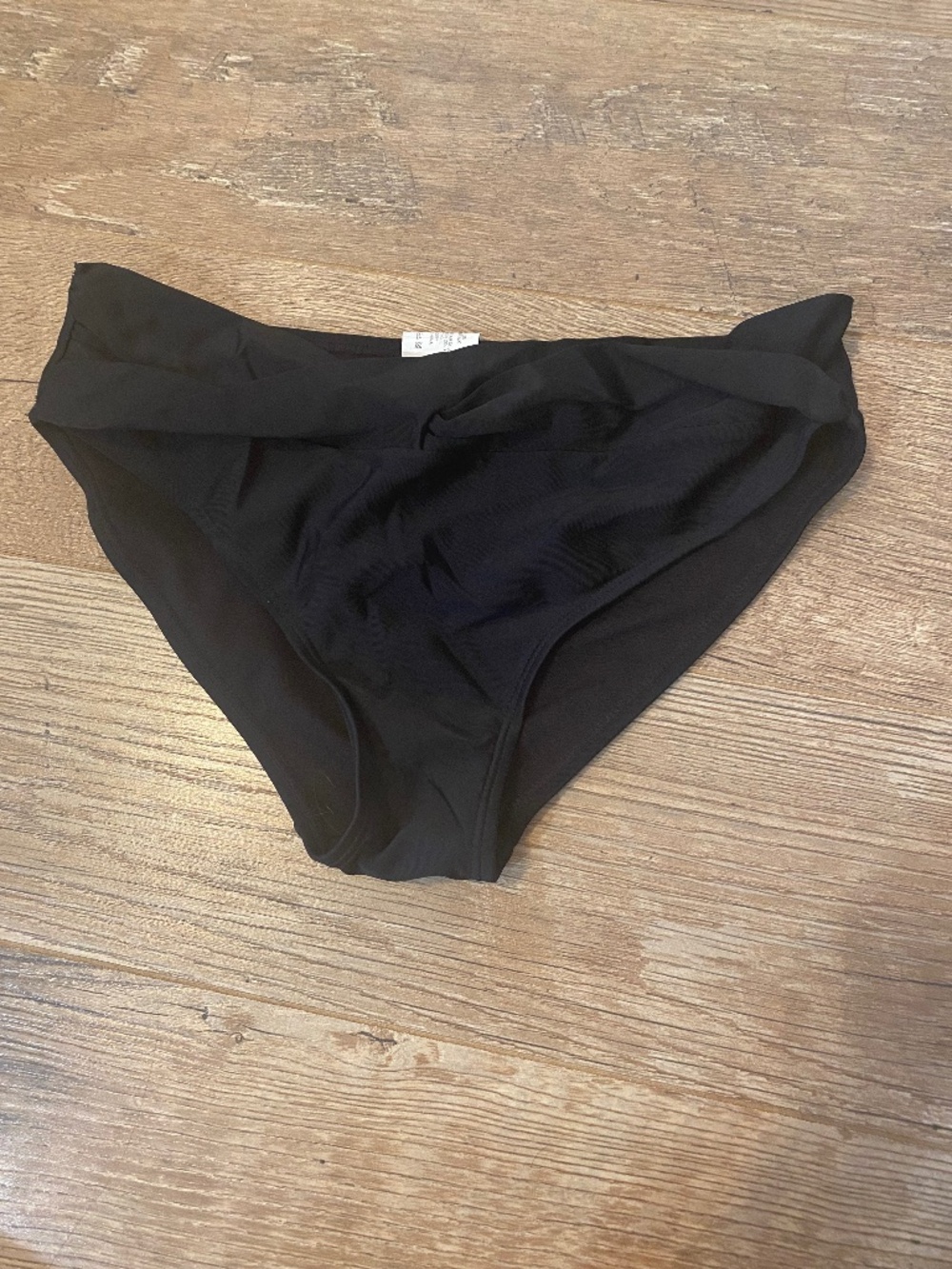 ZYIA Active Swim Bikini Bottoms Black Criss Cross Women’s Small